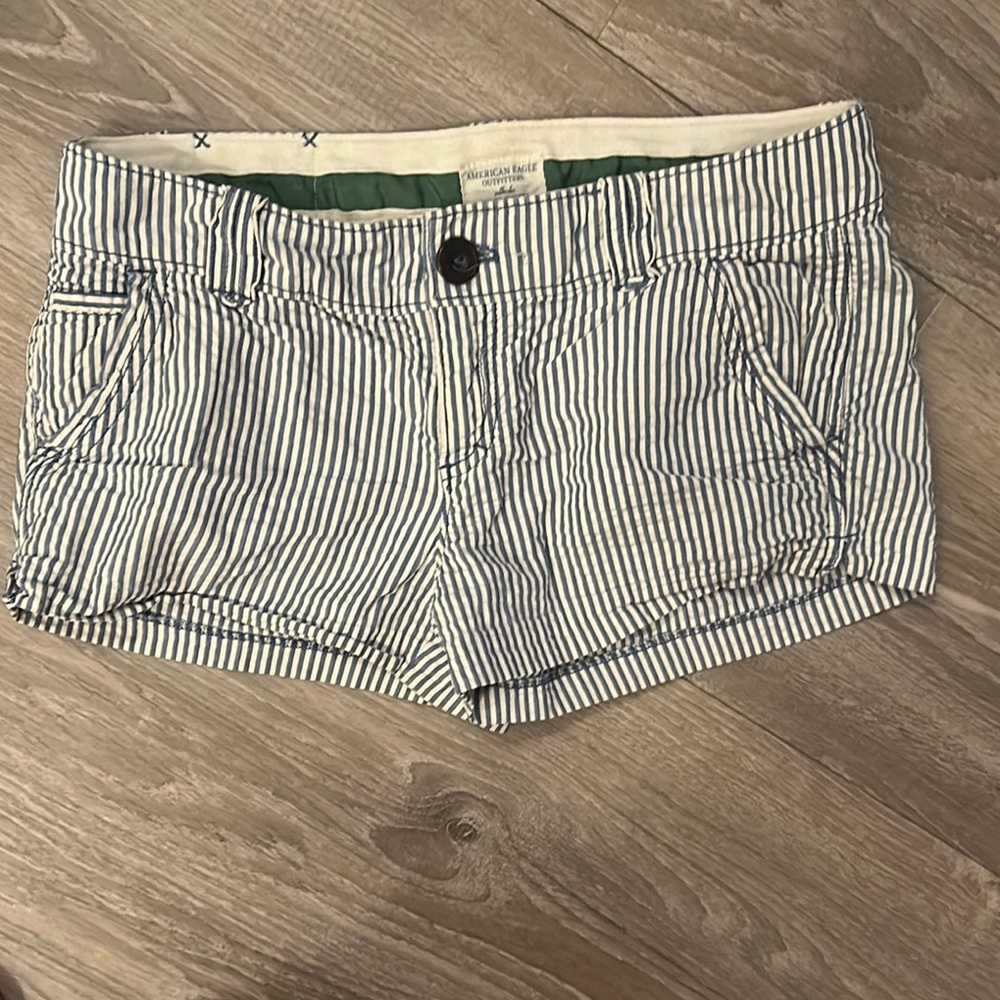 Striped Women's Shorts
